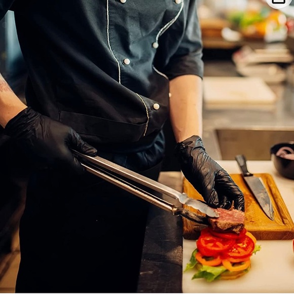 GLOVEWORKS Black Nitrile Industrial Disposable Gloves 5 Mil XX-Large 100 count - Picture 16 of 16